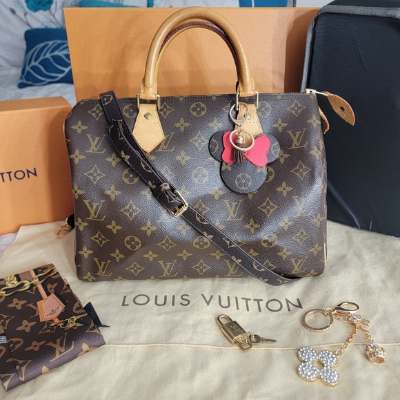 COPY - Authentic Louis Vuitton Monogram Speedy 30 - Picture 3 of 17